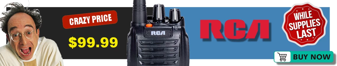RCA BR200 Radios - While supplies last sale