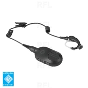 Earpiece with 12" cable and push-to-talk pod