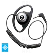 Receive Only D- Shell Earpiece for Remote Speaker Microphone