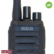 RCA RDR1520 VHF Radio with Standard Battery
